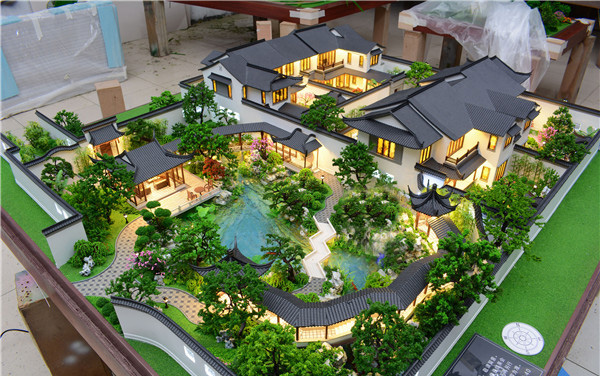 桃花園項目汲取蘇州園林傳統造園精髓技術(shù)哪家好北京模型公司
