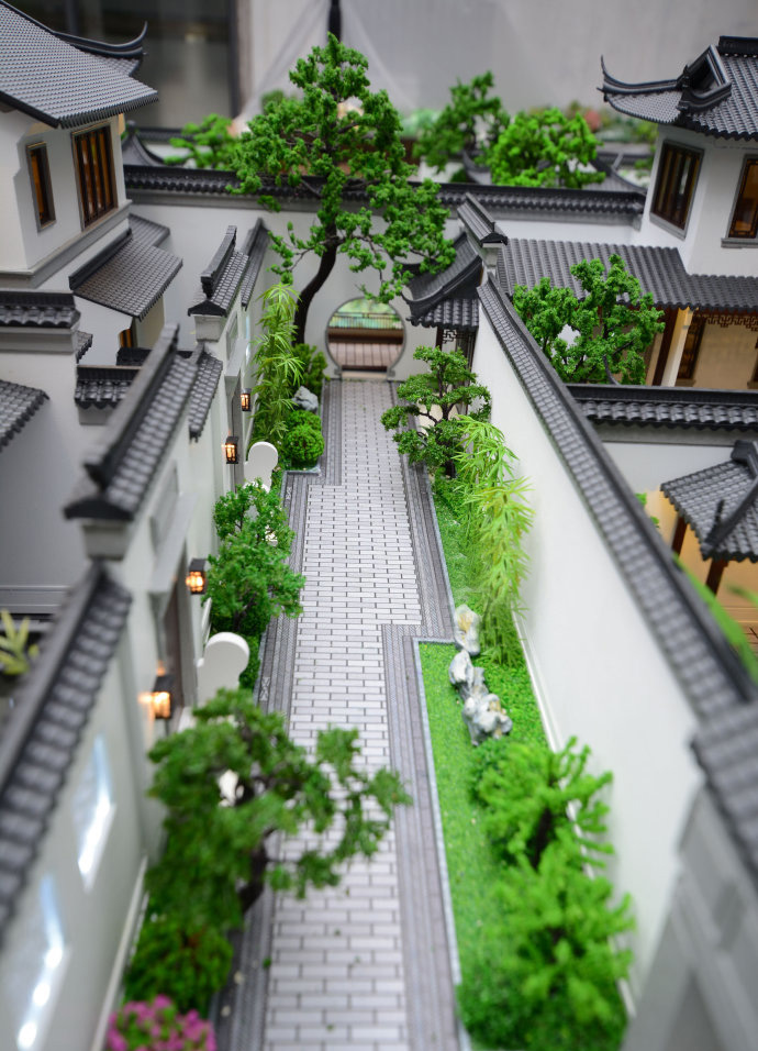 桃花園項目汲取蘇州園林傳統造園精髓技術(shù)哪家好北京模型公司